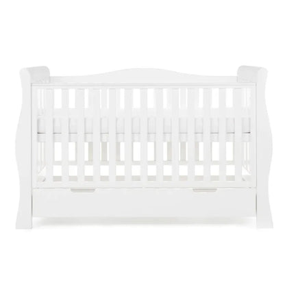 Obaby Stamford Luxe Sleigh (3 Piece) Room Set - White