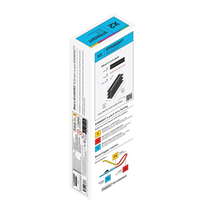 ROADWORKS Straight Track Expansion 3-Pack