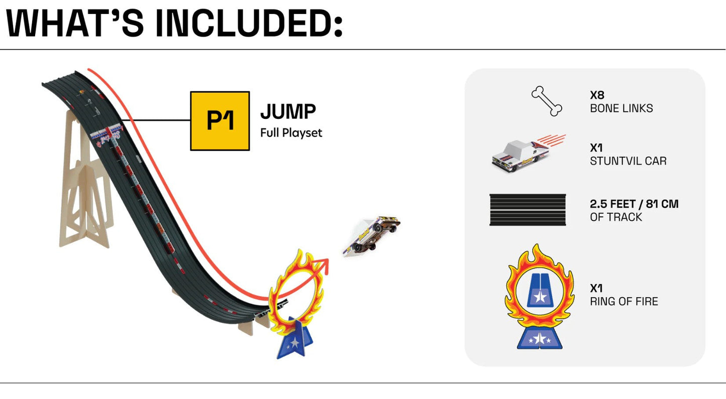 ROADWORKS Stunt Jump Playset