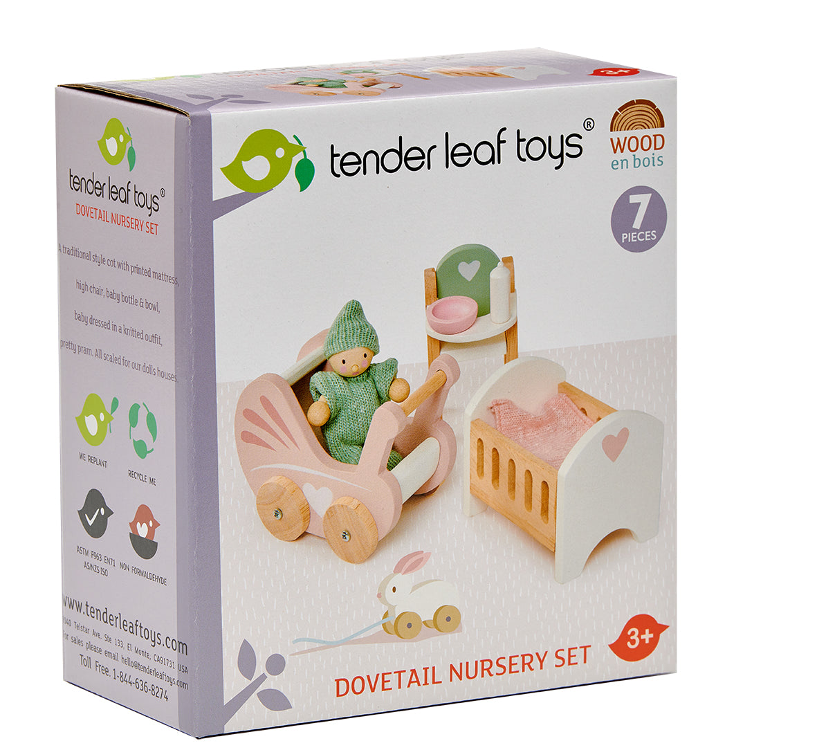 Dolls House Nursery Set