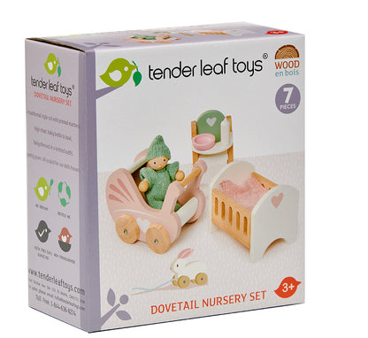 Dolls House Nursery Set