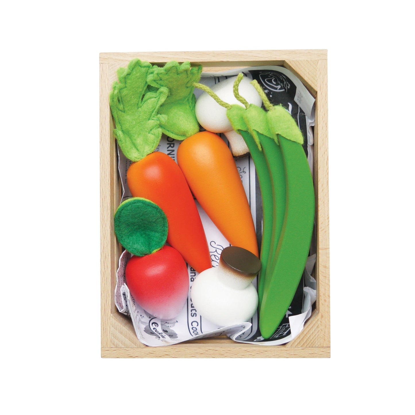 Le Toy Van Market Crate - Harvest Vegetables