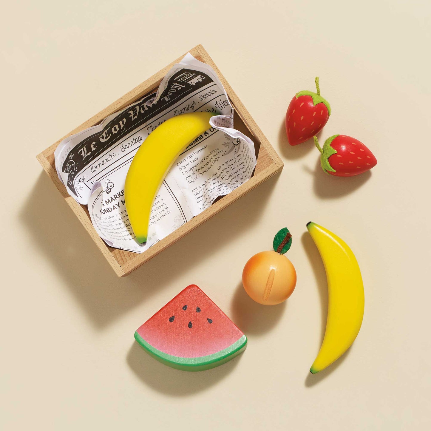 Le Toy Van Market Crate - Smoothie Fruits