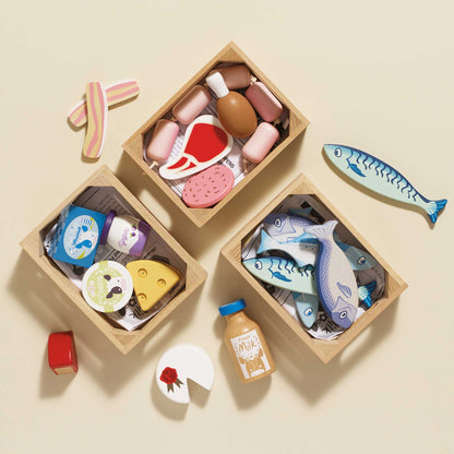 Le Toy Van Market Crate - Meat