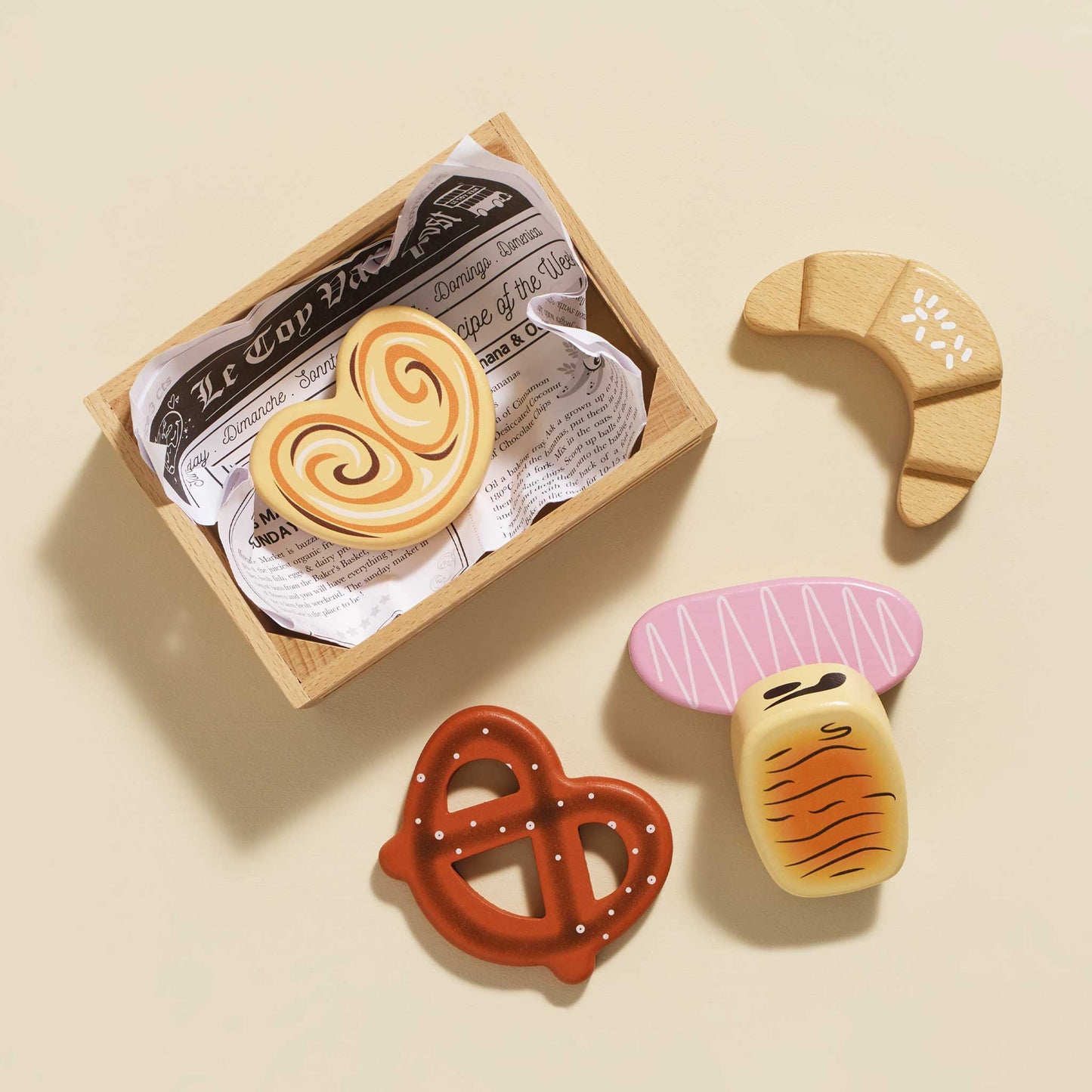 Le Toy Van Market Crate - Baker's Basket