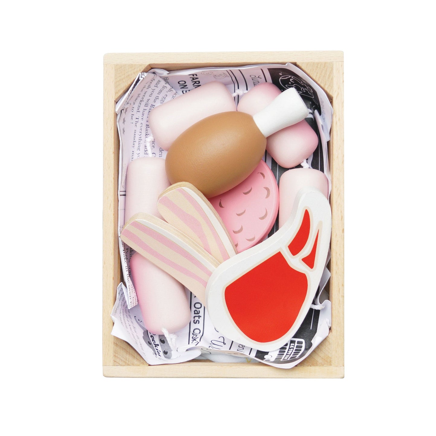 Le Toy Van Market Crate - Meat