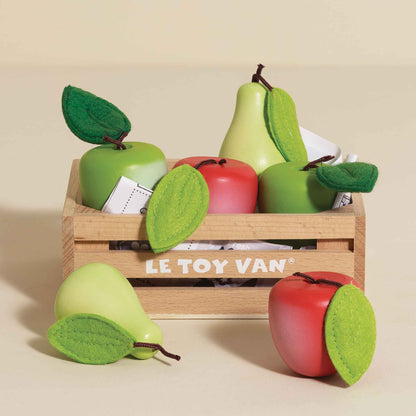 Le Toy Van Market Crate - Apples & Pears