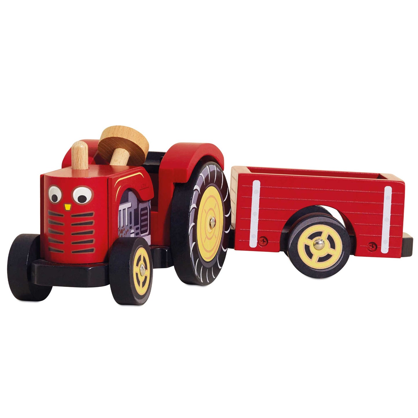 Le Toy Van Red Wooden Tractor
