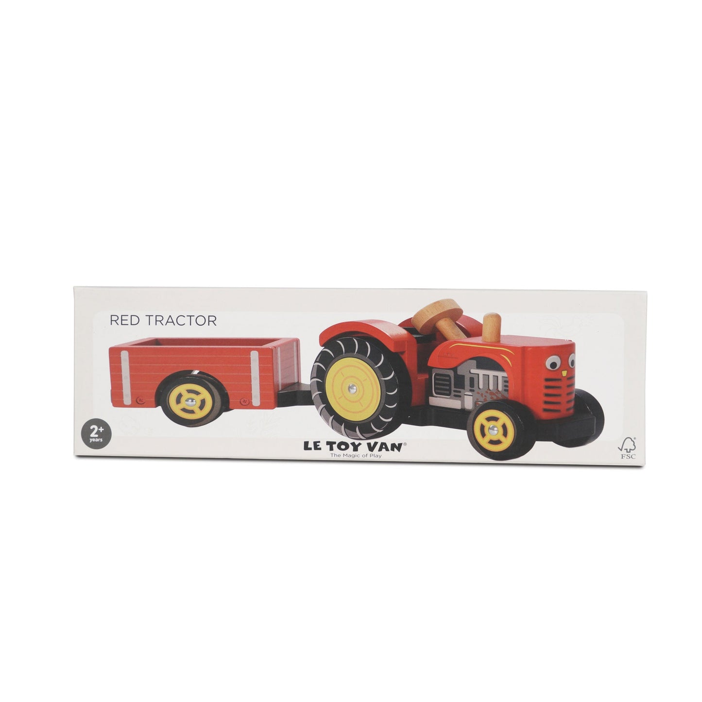 Le Toy Van Red Wooden Tractor