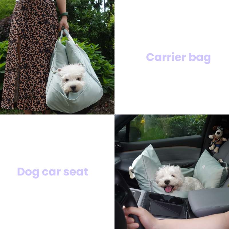 Julibee Vibrant Waterproof Large Dog Car Seat