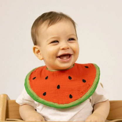 Oli&Carol Wally the Watermelon Feeding Bib
