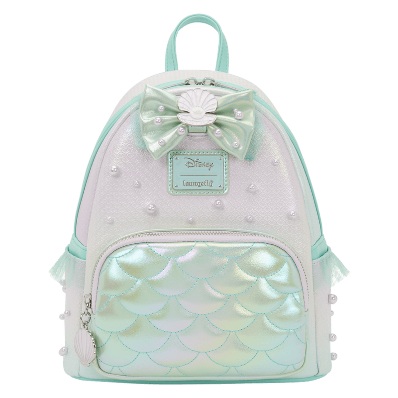 The Little Mermaid Iridescent Pearl Mini Backpack