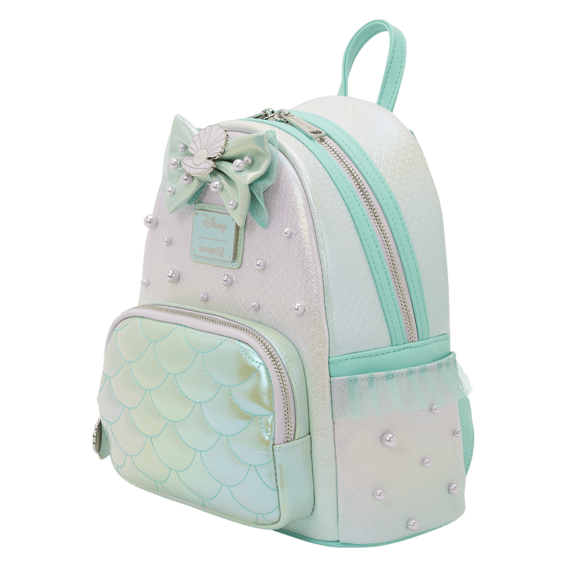 The Little Mermaid Iridescent Pearl Mini Backpack