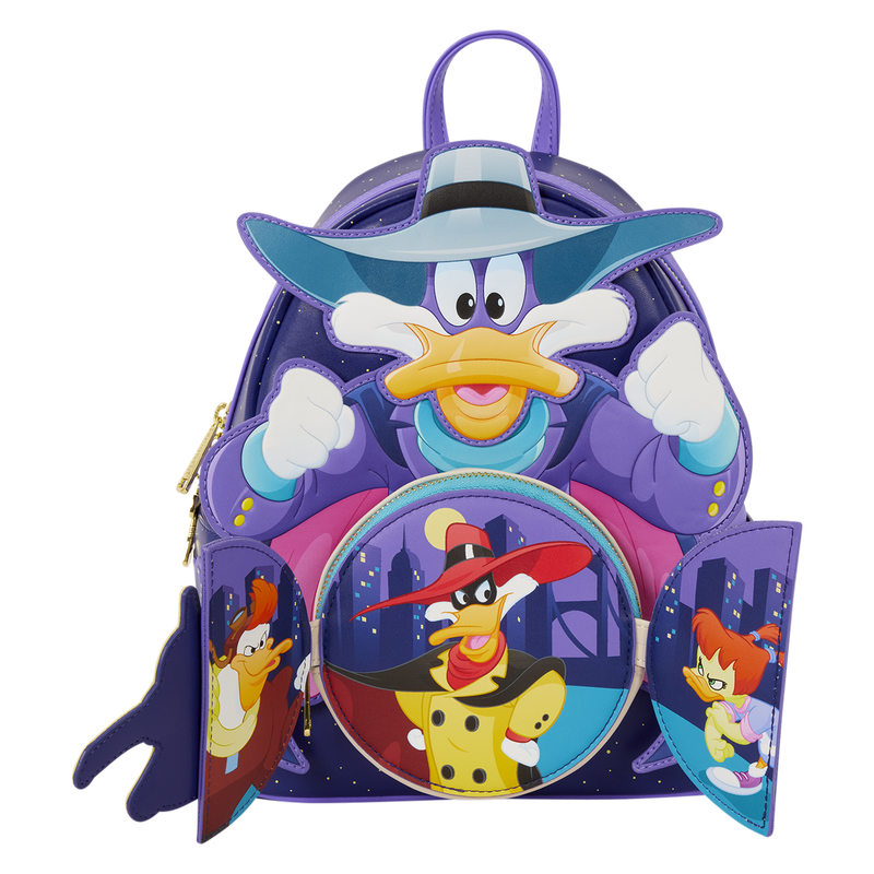 Loungefly Disney Darkwing Duck Glow in the Dark Mini Backpack