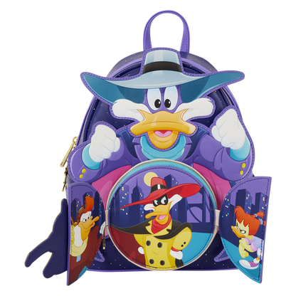 Loungefly Disney Darkwing Duck Glow in the Dark Mini Backpack