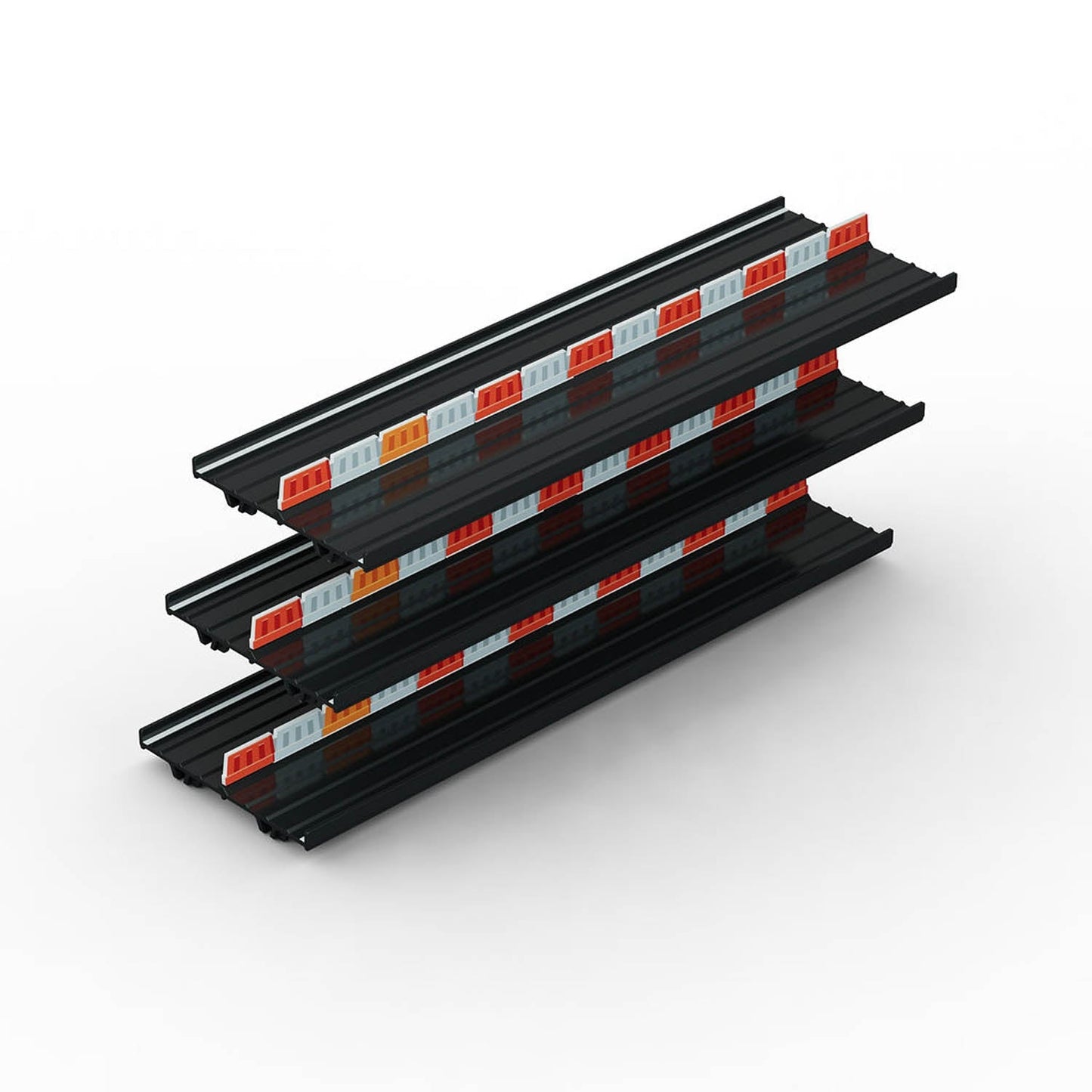 ROADWORKS Straight Track Expansion 3-Pack