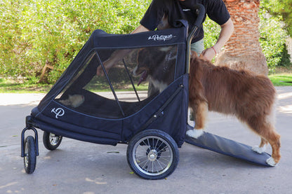 Petique Apollo Elite Pet Stroller incl. Free Rain Cover & Bike Adapter