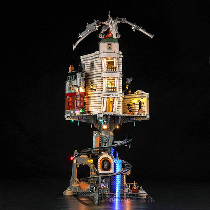 4803PCS Gringotts Wizarding Bank - Collectors' Edition 76417（KING brands high-quality version）