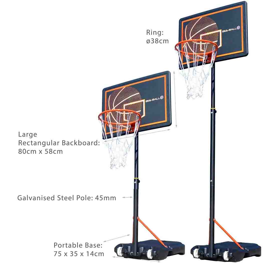 Entry Level Basketball Hoop And Stand by Bee-Ball (BB-05)