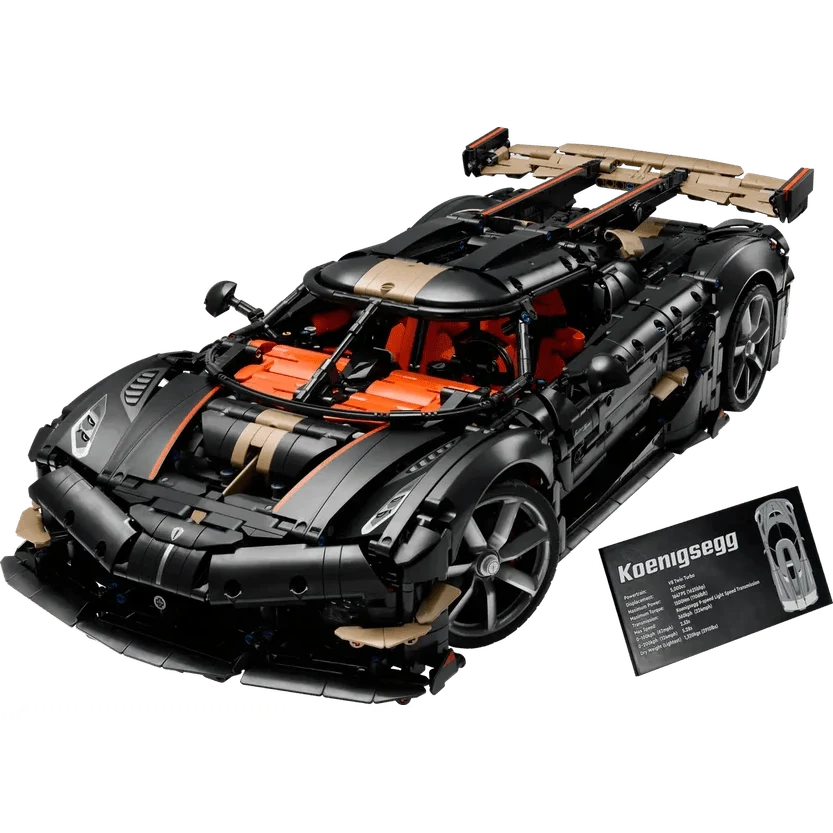 LEGO Technic Koenigsegg Sadair's Spear Megacar Building Set