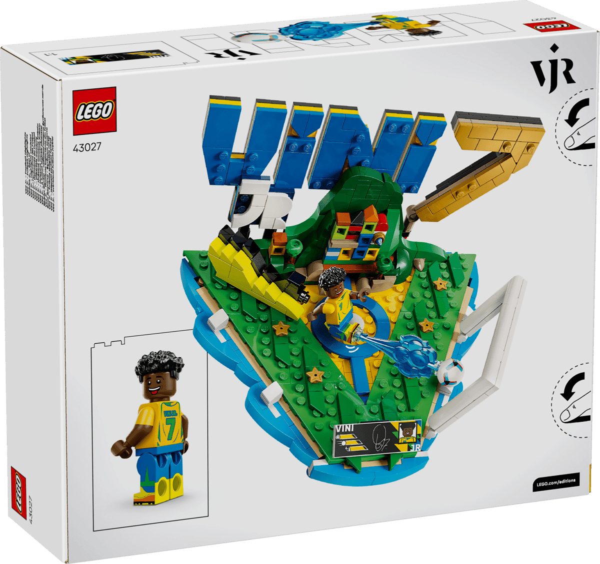 LEGO Editions Vini Jr. Football Highlights Building Set 43027