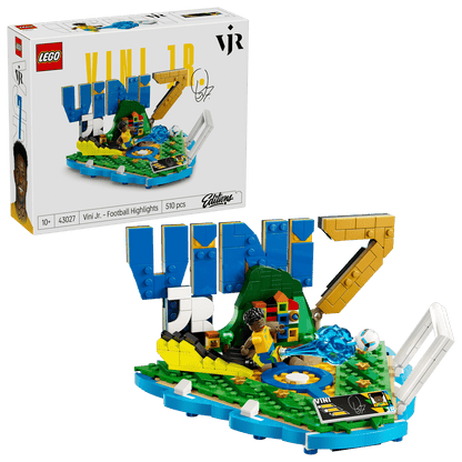 LEGO Editions Vini Jr. Football Highlights Building Set 43027