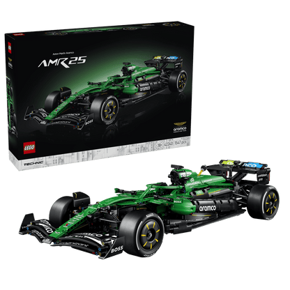 LEGO Speed Champions Aston Martin Aramco AMR25 F1 Car Building Set