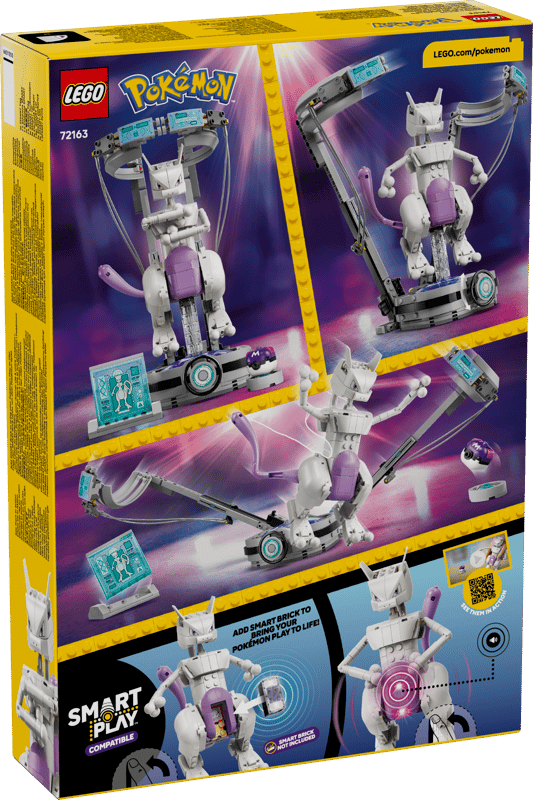 LEGO Pokémon  SMART Play Mewtwo's Lab Break 72163