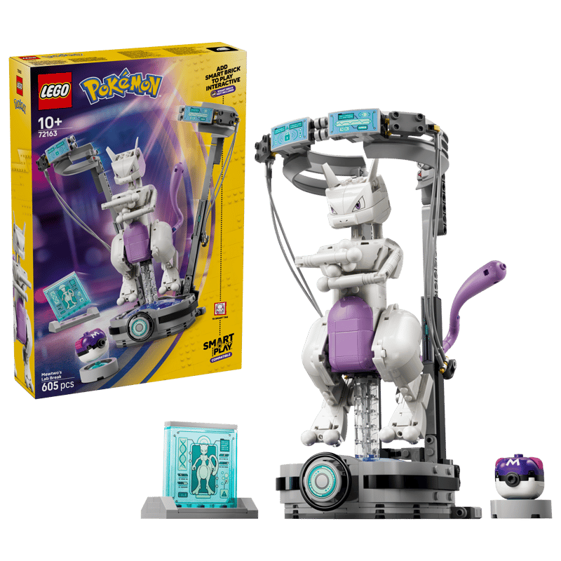LEGO Pokémon  SMART Play Mewtwo's Lab Break 72163