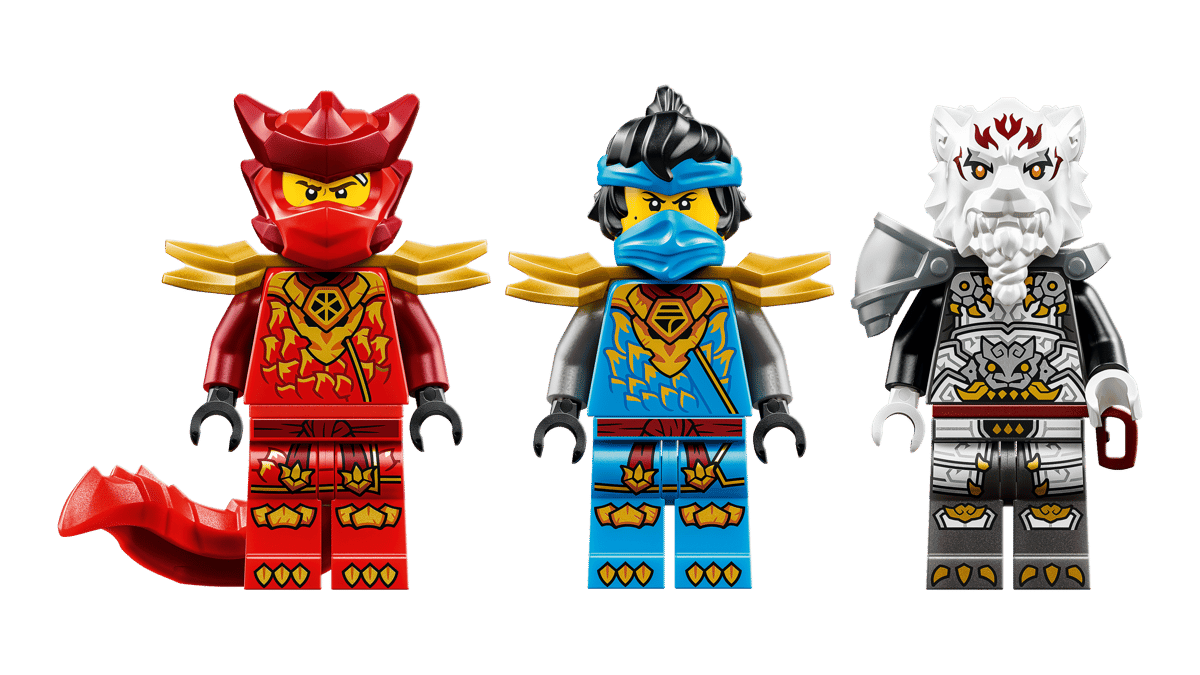 LEGO NINJAGO Zilvar and Grimtak the Dragon Beast Building Set 71863