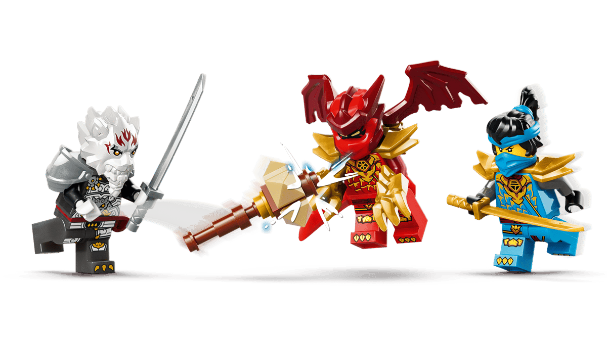 LEGO NINJAGO Zilvar and Grimtak the Dragon Beast Building Set 71863