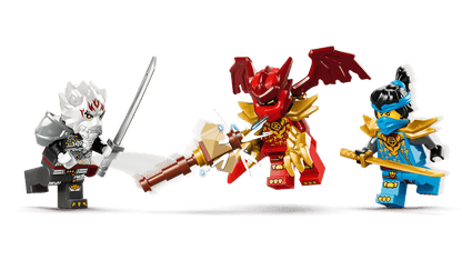 LEGO NINJAGO Zilvar and Grimtak the Dragon Beast Building Set 71863