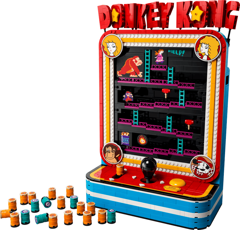 LEGO Super Mario Donkey Kong Arcade Building Set 72051