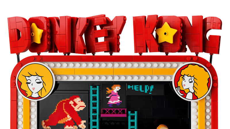 LEGO Super Mario Donkey Kong Arcade Building Set 72051