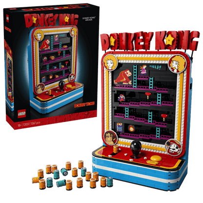 LEGO Super Mario Donkey Kong Arcade Building Set 72051
