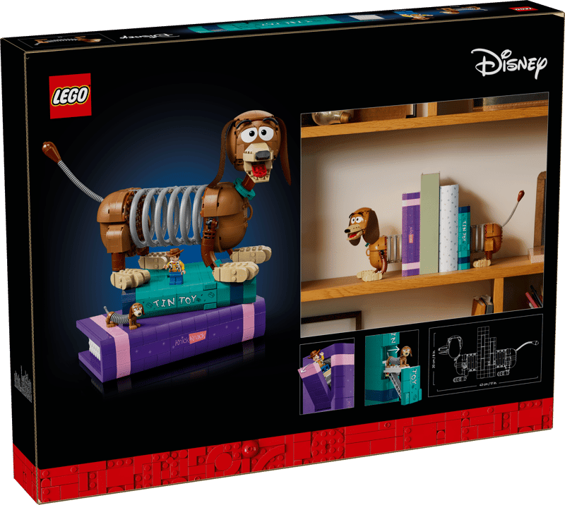 LEGO Toy Story Slinky Dog Bookends Building Set 43301