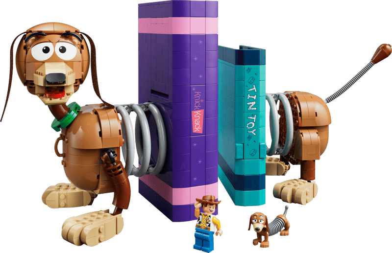 LEGO Toy Story Slinky Dog Bookends Building Set 43301