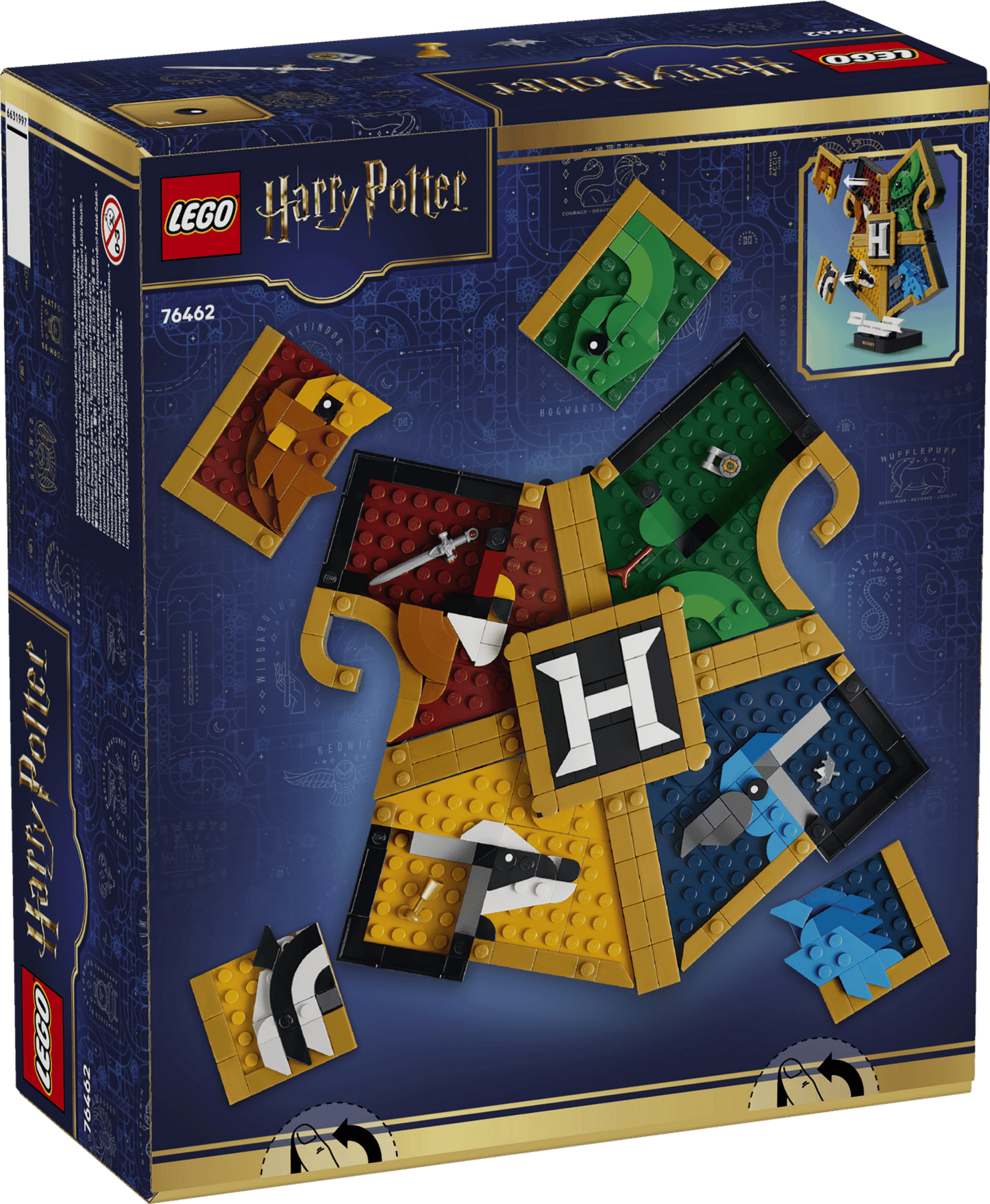 LEGO Harry Potter Hogwarts House Crest Building Set