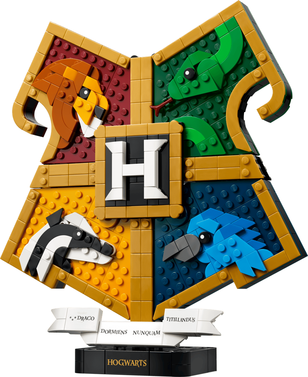 LEGO Harry Potter Hogwarts House Crest Building Set