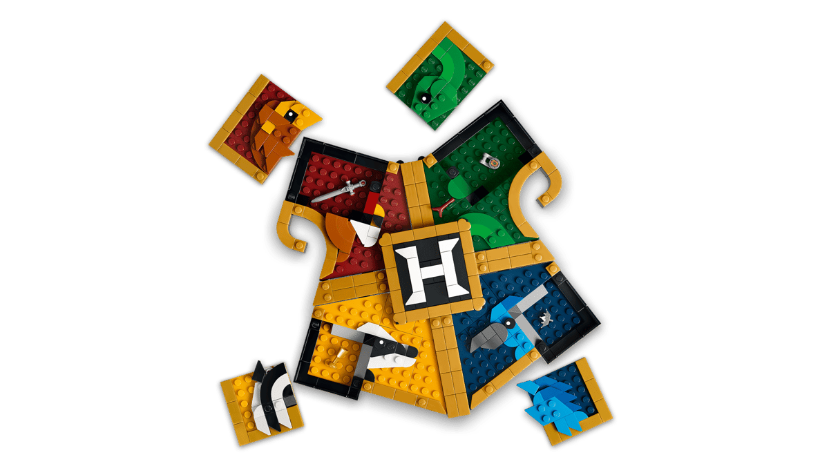 LEGO Harry Potter Hogwarts House Crest Building Set