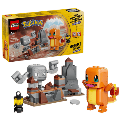 LEGO Pokémon Charmander and Geodude's Cavern Clash Building Set 72157