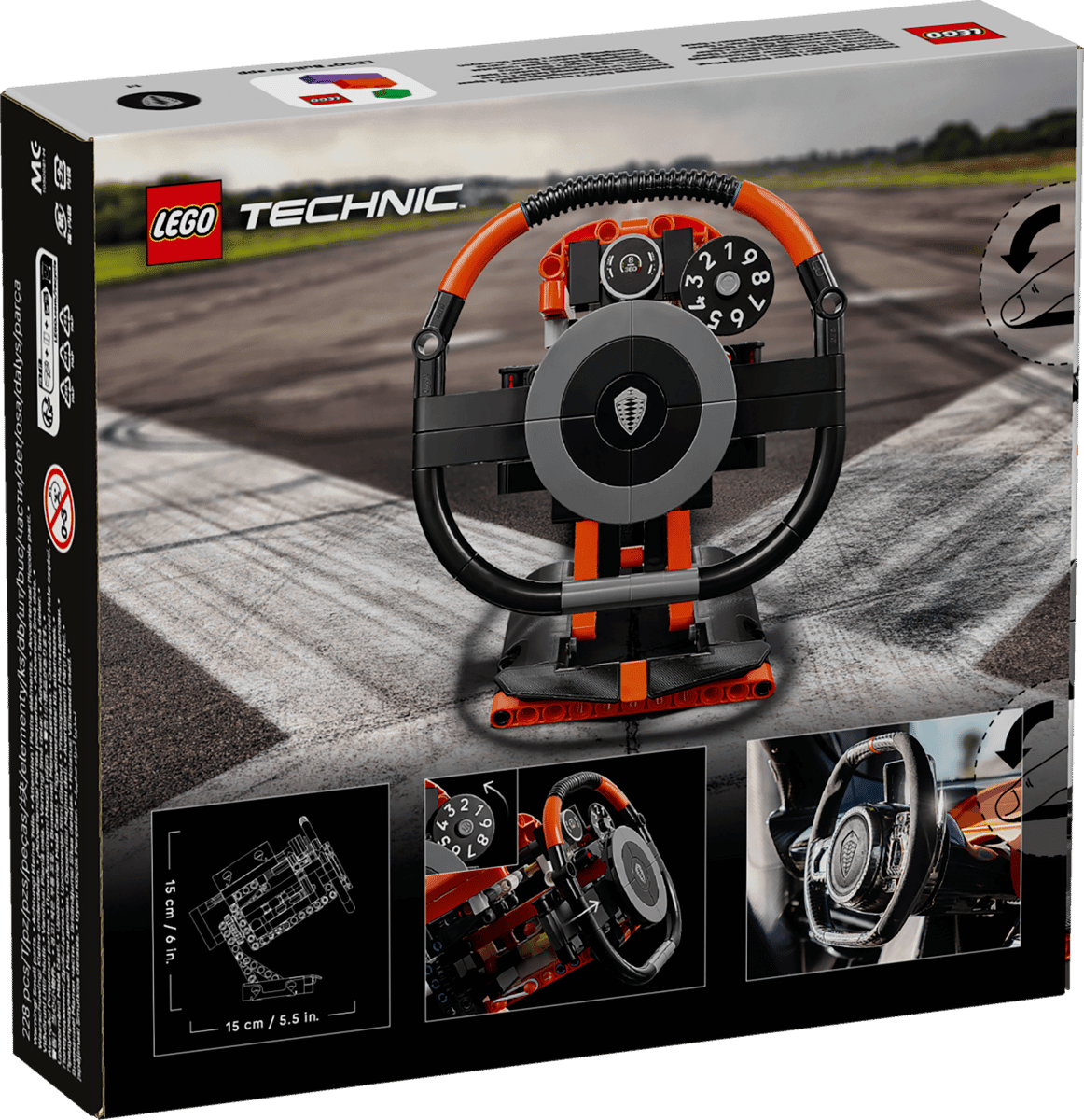 LEGO Speed Champions Koenigsegg Sadair's Spear Steering Wheel Building Set