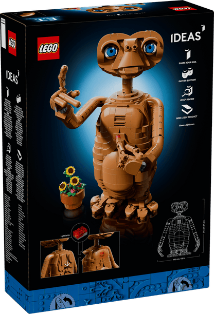LEGO Ideas E.T. the Extra-Terrestrial Building Set 21370