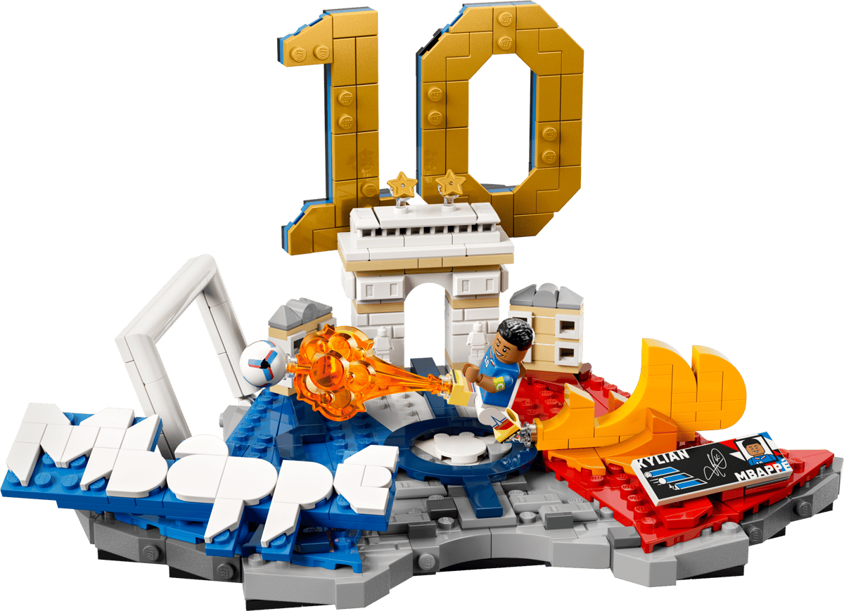 LEGO Editions Kylian Mbappé Football Highlights Building Set 43013