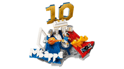 LEGO Editions Kylian Mbappé Football Highlights Building Set 43013