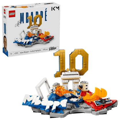 LEGO Editions Kylian Mbappé Football Highlights Building Set 43013