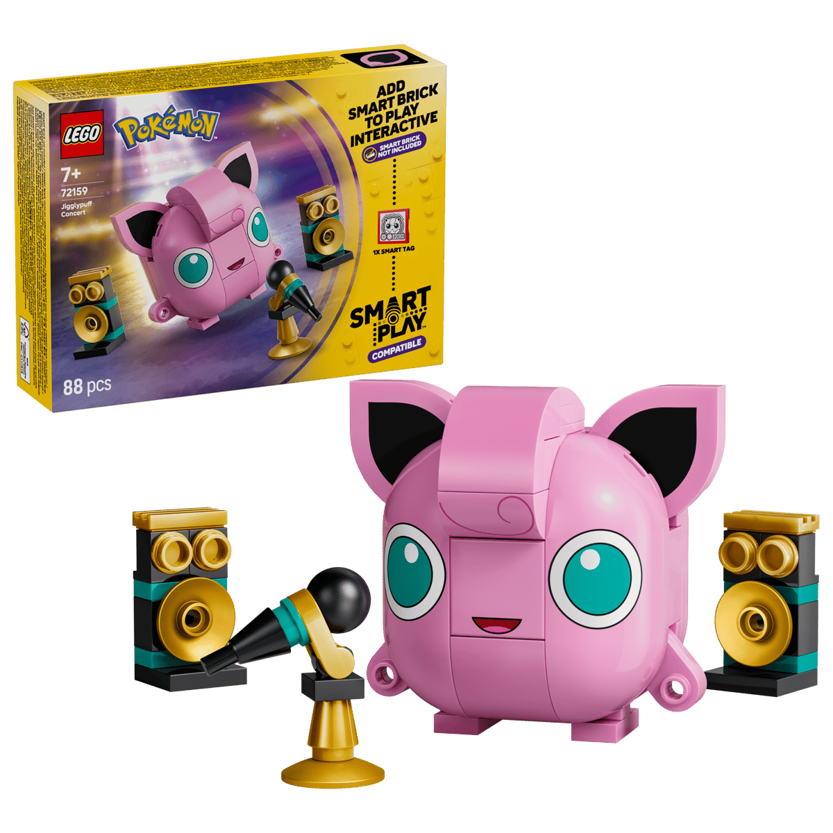 LEGO Pokémon Jigglypuff Concert Building Set 72159