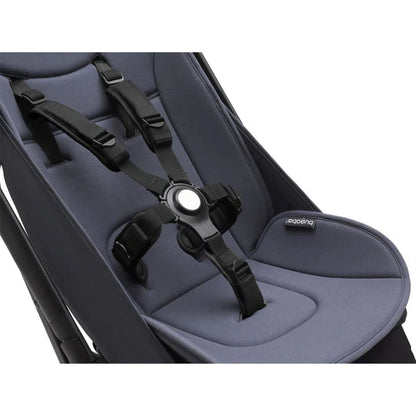 Compact Travel Stroller with Bumper Bar – Stormy Blue Lightweight Pushchair