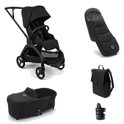 Bugaboo Dragonfly Plus Complete Bundle - Heritage Black