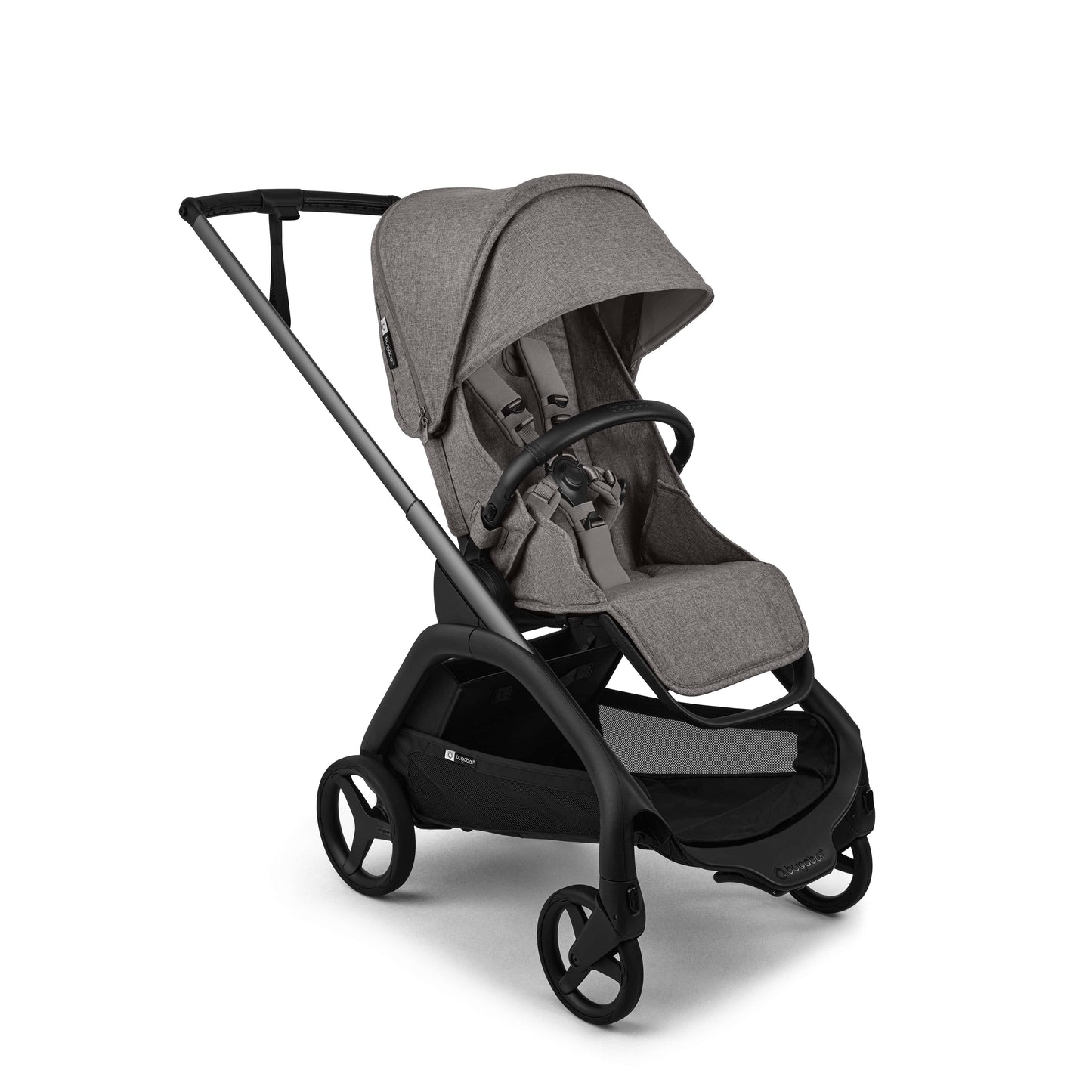 Bugaboo Dragonfly Plus (Cabriofix i-Size) Travel System - Grey Melange